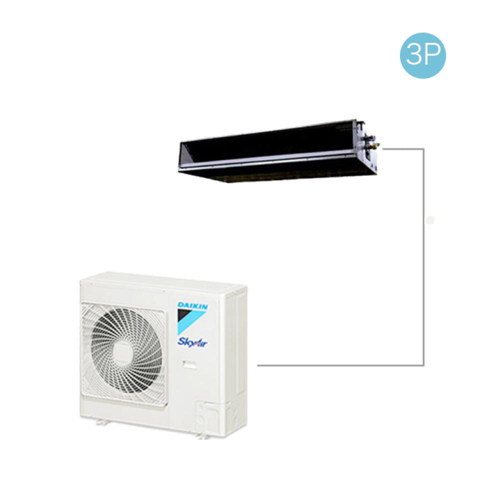 FNBQ203BA FNBQ205BA 3匹 5匹 220V 380V  FQ系列  中静压风管式(标准型）  二级能效 变频 冷暖空调